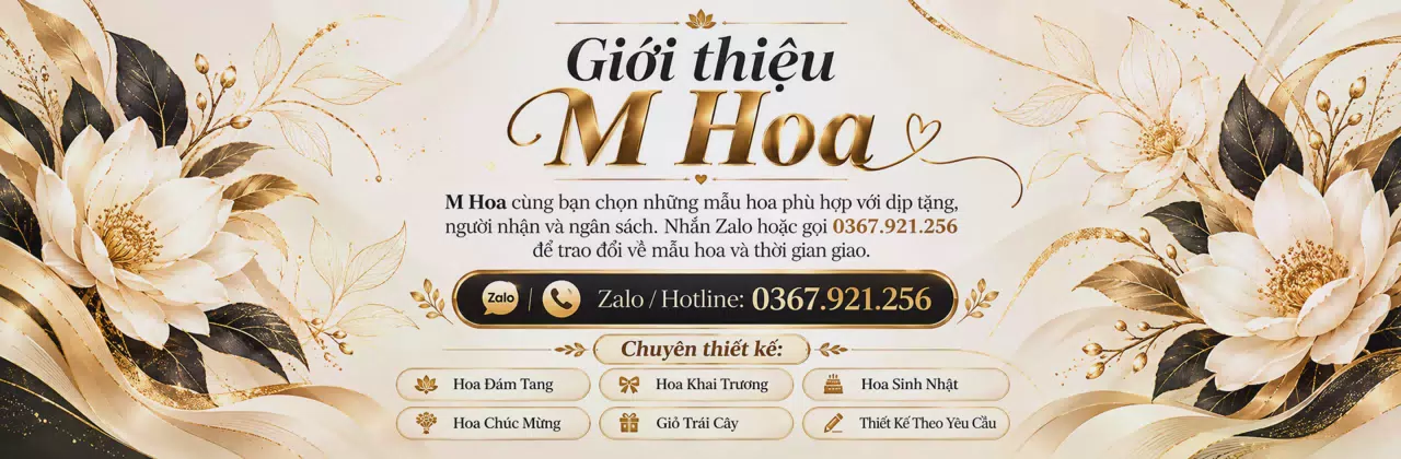 Ảnh bìa Shop hoa tươi Xã Đinh Văn Lâm Hà - Để lời nhắn thêm dịu dàng